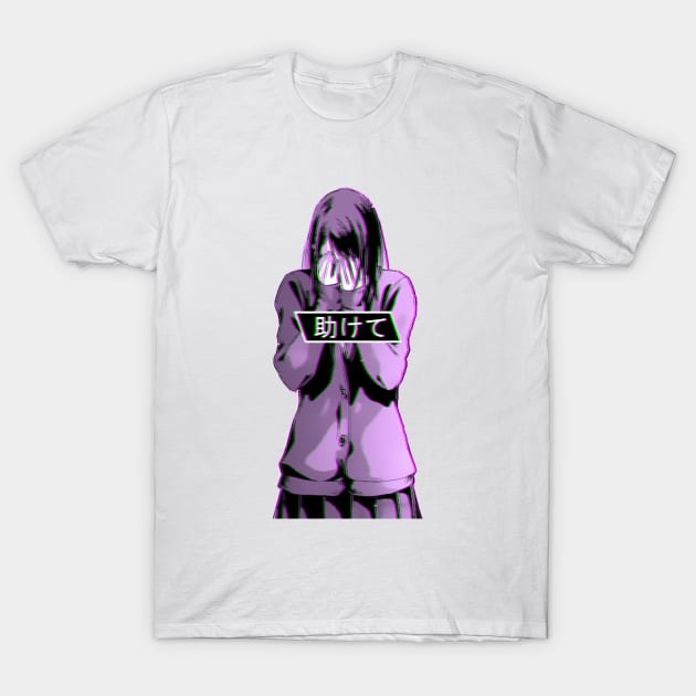 Aesthetic Japanese Girl 3 v2 T-Shirt by MisterNightmare